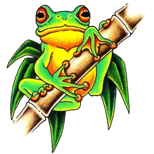 Frog Tattoos & Frog Tattoo Meanings
