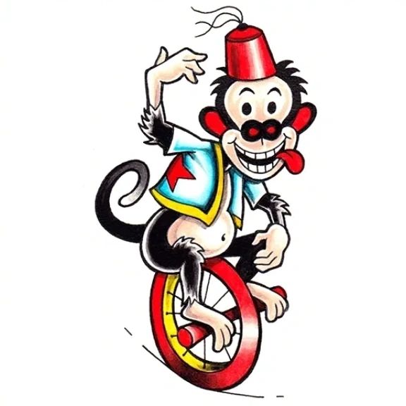 Monkey Tattoos & Monkey Tattoo Meanings
