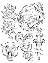 Assorted Tattoo Designs Volume 3 — image 5