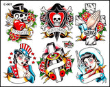 BANNER TATTOO 10 SHEET FLASH SET — image 2
