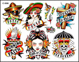 BANNER TATTOO 10 SHEET FLASH SET — image 3