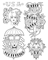 Banners and Lettering Tattoo Designs — image 5