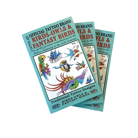 Birds-Owls & Fantasy Bird Tattoos Volume 2 — image 1