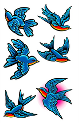 Birds-Owls & Fantasy Bird Tattoos Volume 2 — image 2