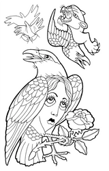 Crow Tattoo Designs — image 3