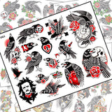 CROW TATTOO FLASH SET — image 1