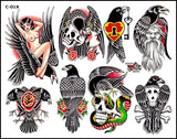 CROW TATTOO FLASH SET — image 3