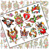 DAGGER TATTOO FLASH SET — image 1