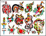 DAGGER TATTOO FLASH SET — image 3