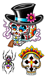 Day of the Dead Tattoos — image 3