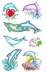Dolphin, Fish and Whale Tattoos — image 4