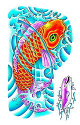 Dolphin, Fish and Whale Tattoos — image 5
