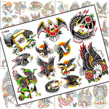 EAGLE TATTOO FLASH SET — image 1