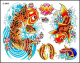 KOI FISH TATTOO FLASH SET — image 3