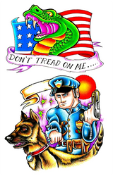 Patriotic, Military & First Responder Tattoos — image 4