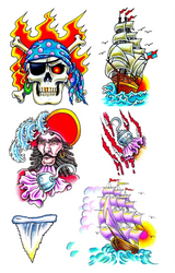 Pirates, Sharks & Mermaid Tattoos — image 5