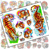 TIGERS-LIONS & BEARS TATTOO FLASH SET — image 1