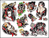 WOLF TATTOO FLASH SET — image 2